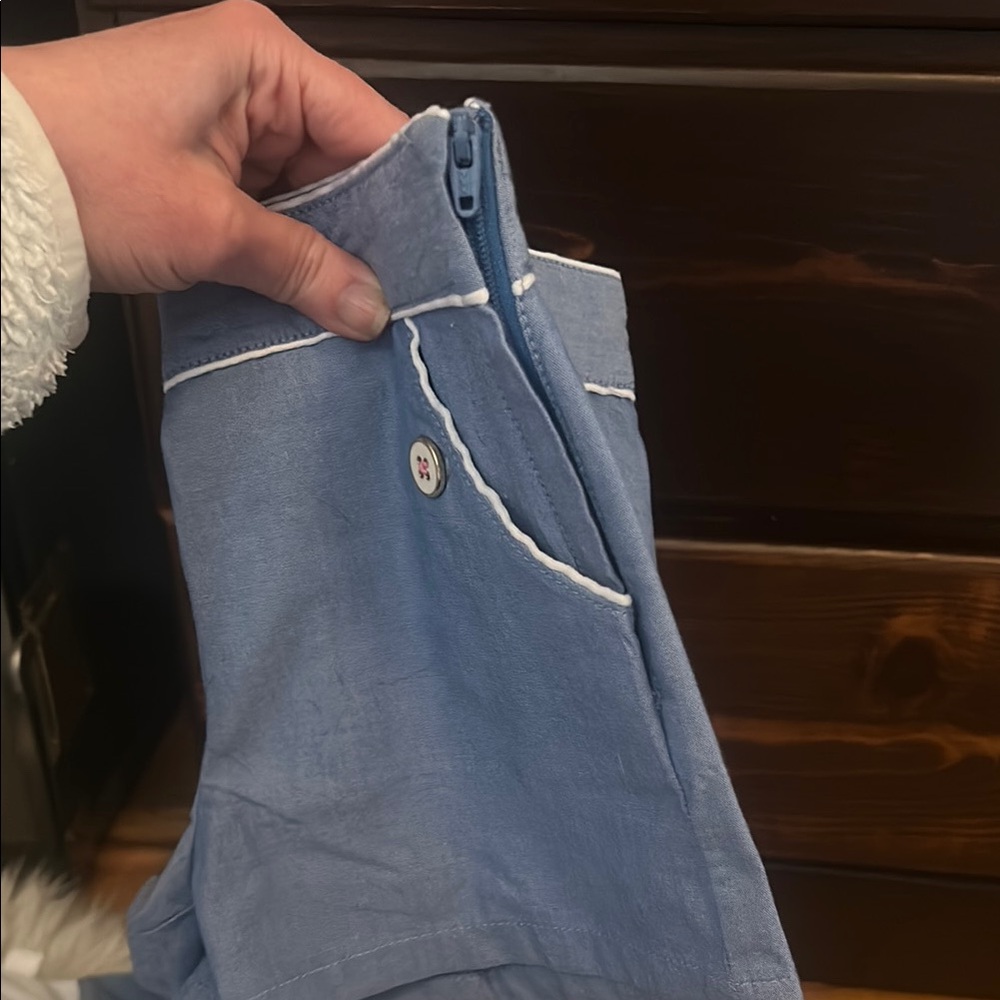 Chambray short & jacket set - Picture 5 of 8